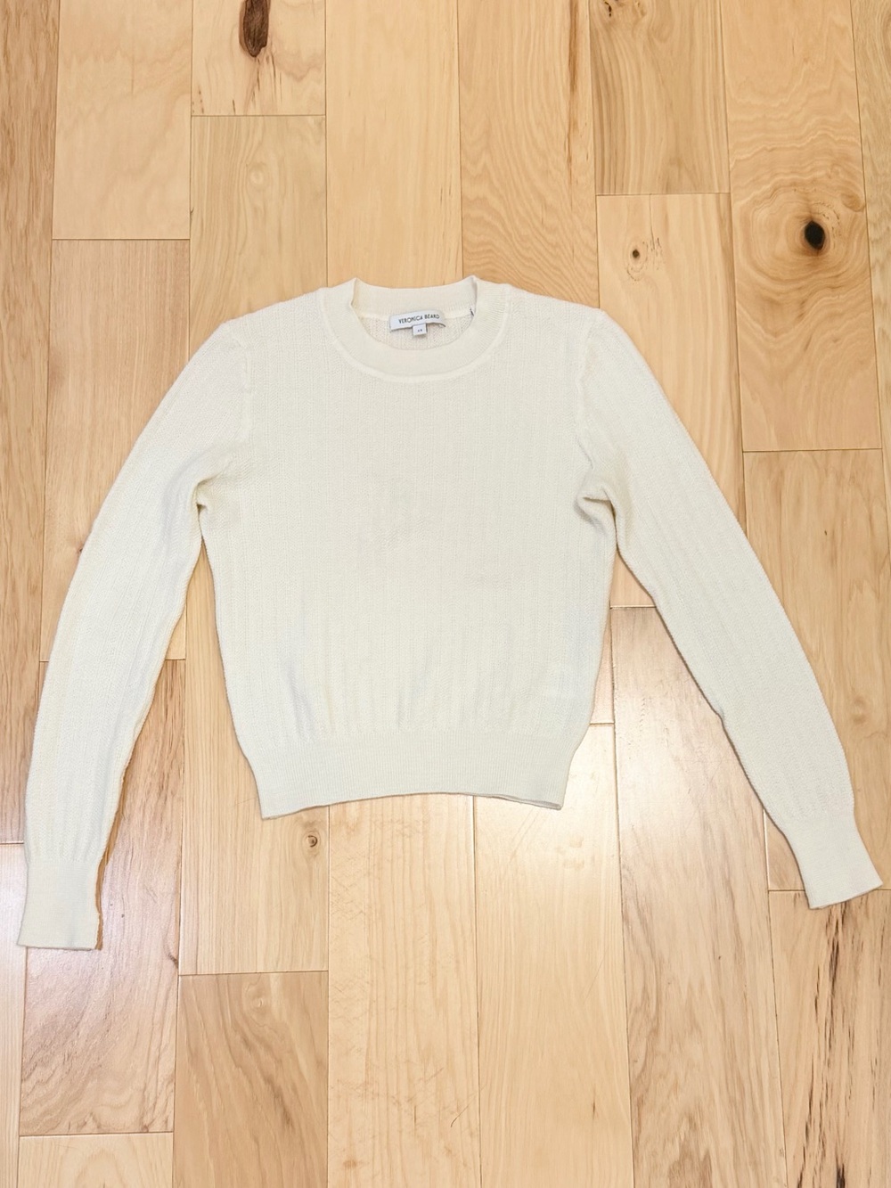 Veronica Beard Women’s Cheval Merino Wool Pullover Sweater - Picture 2 of 5